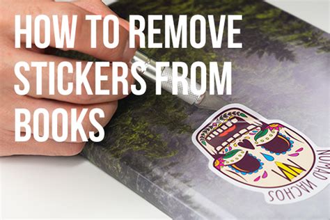 how to remove price stickers from books: what about using a magnet?