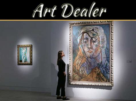 what is a art dealer and how does the internet affect the traditional art market?